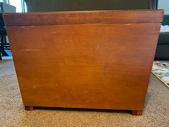 Wooden Storage Box with Lid