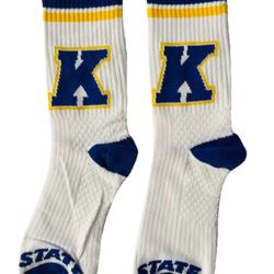 Kent State University Logo Socks Medium New