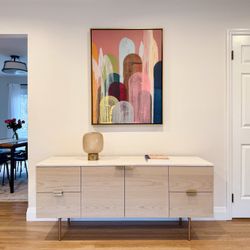 Mint Condition! West Elm Delphine Buffet Cabinet (63” Long) - 50% Off Retail!