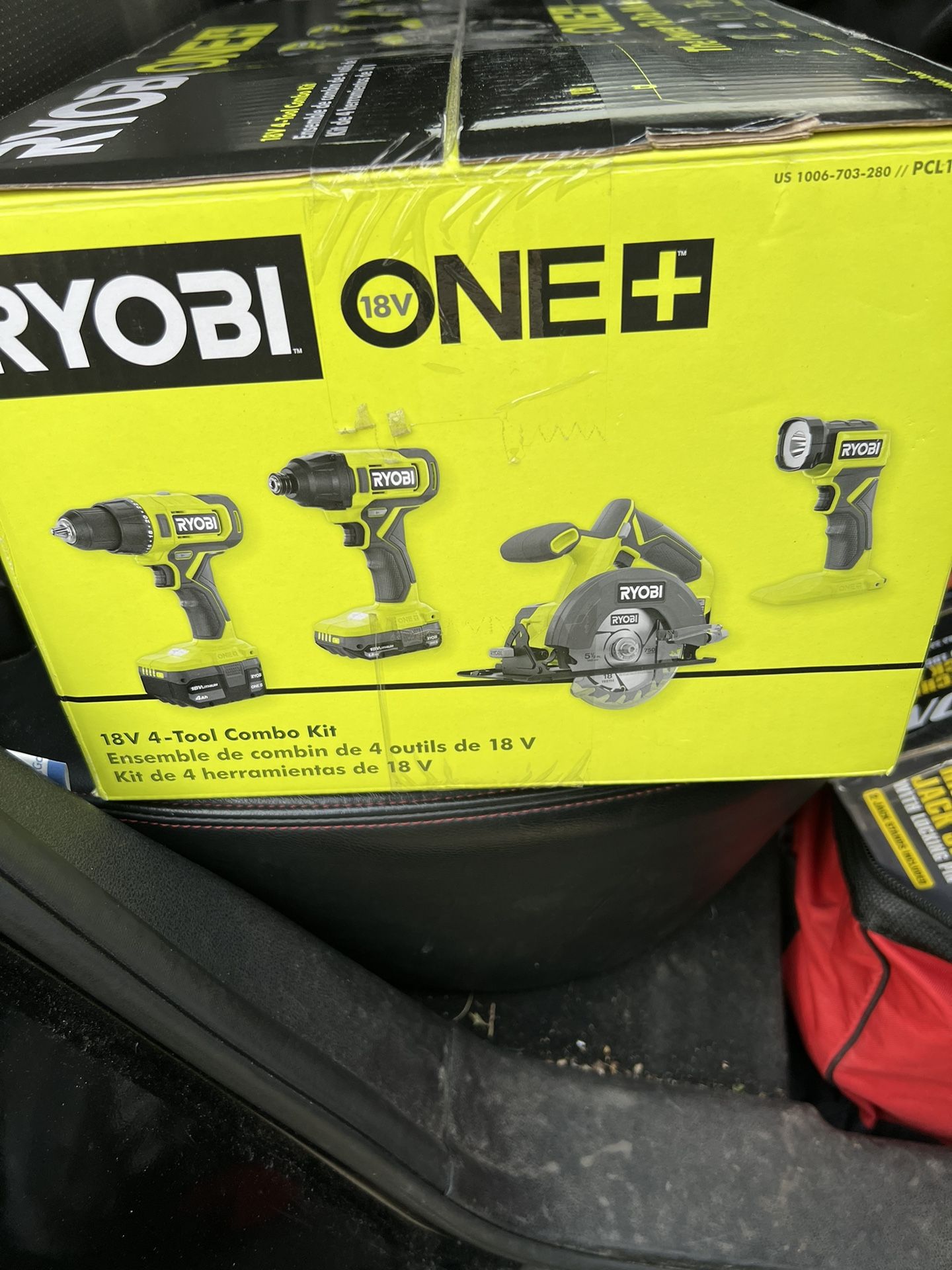 New Ryobi One+ 4-tool Set