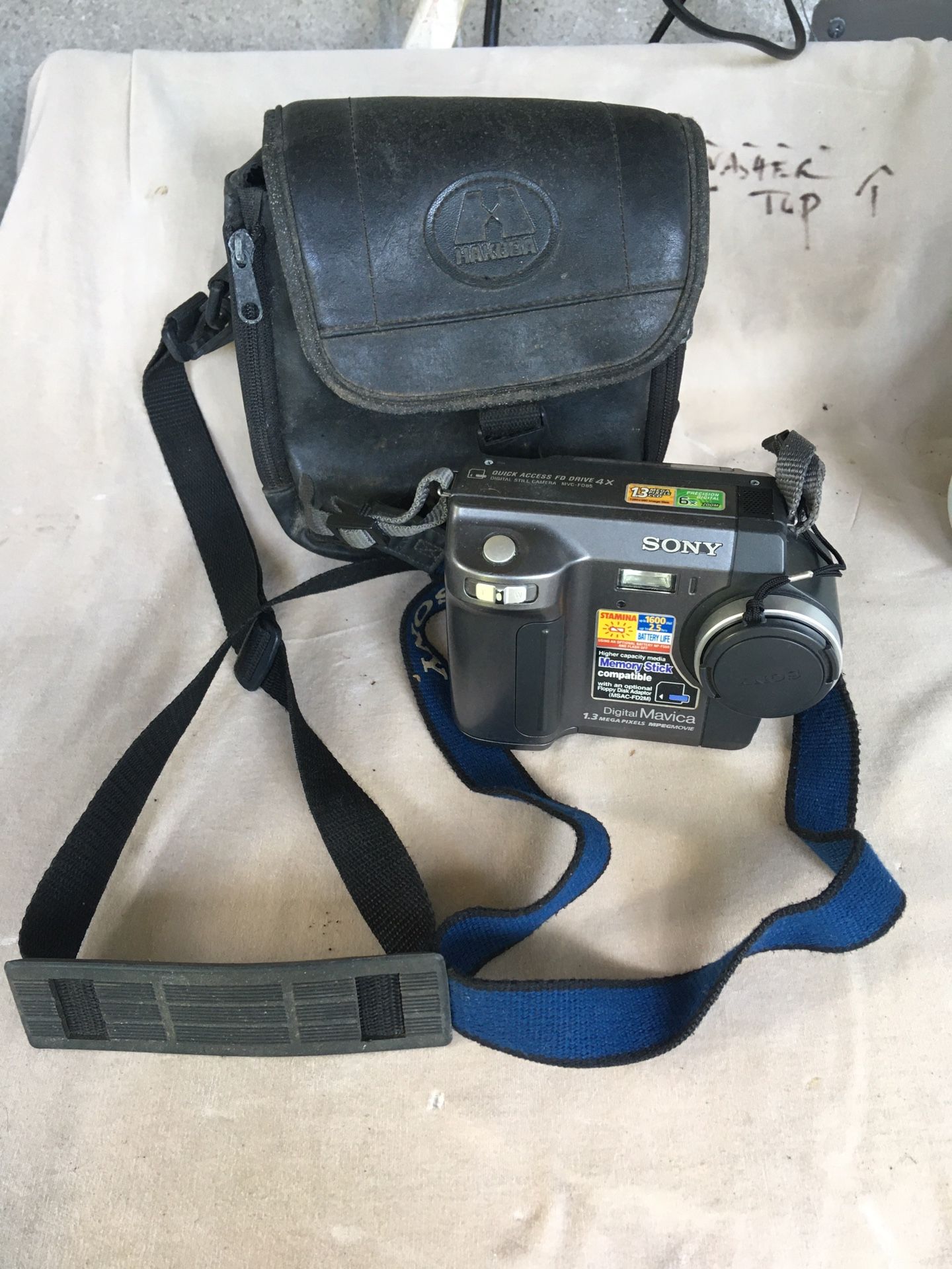 Used Sony Digital Camera- needs battery, sell for parts, 