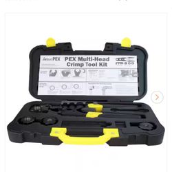 3/8 in. to 1in. Multi-Head PEX-B Crimp Tool Kit