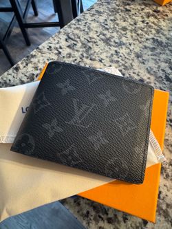 Dark Grey and Black Monogram Pattern Pocket Carrier