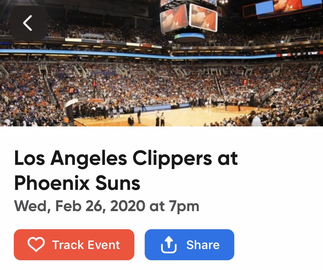 4 Clippers vs Suns Tickets!