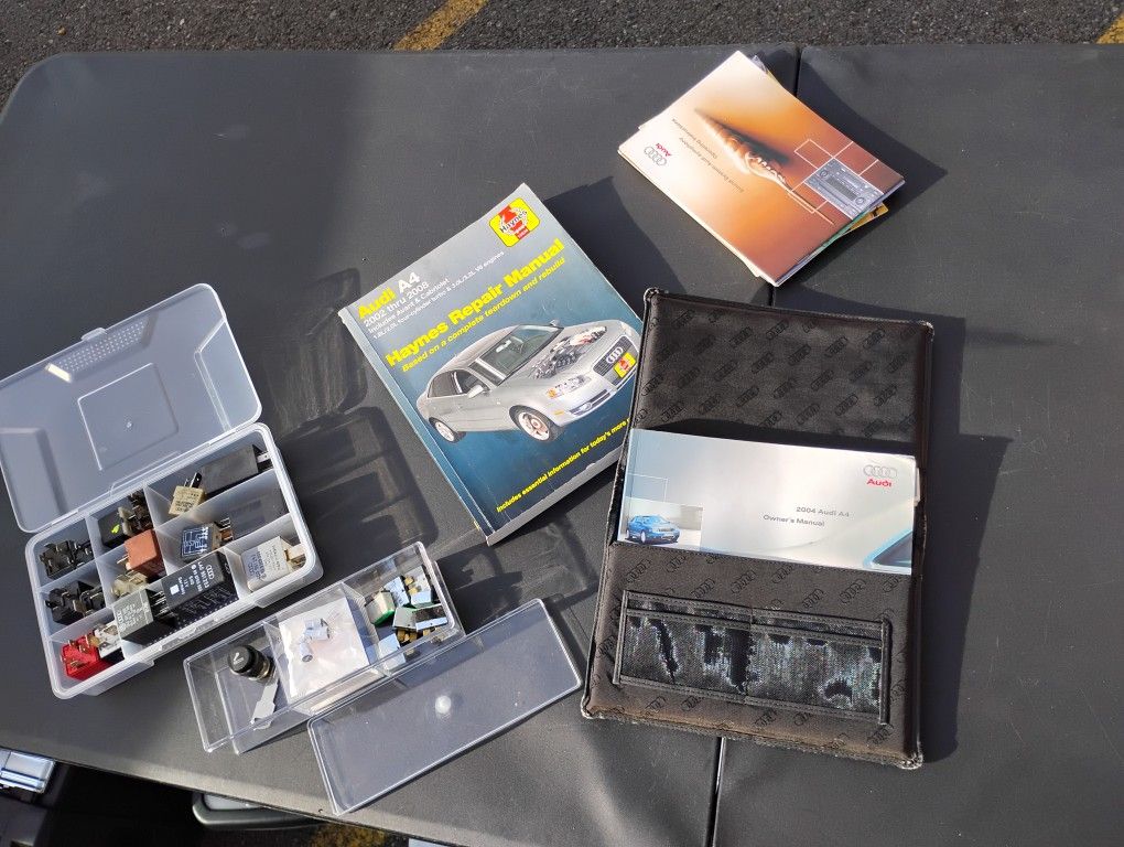 Audi A4 OEM Parts + Manuals Bundle (2002–2008 Compatible) – Rare Find!