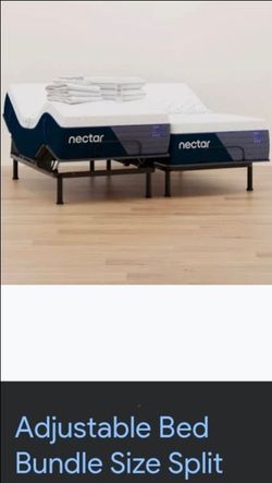 Nectar Split King Mattress with Adjustable Base