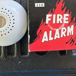 collectable vintage fire alarm  from Japan. 