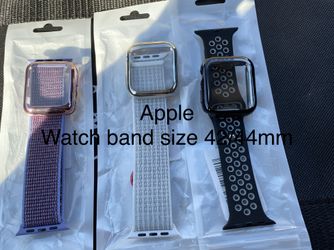 Apple watch band with bumper $8 each