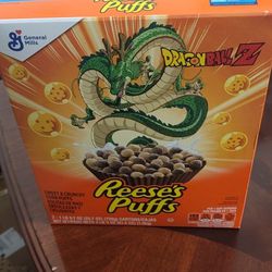 Reese's Puffs Limited Addition Dragon Ball z Shenron Cover 