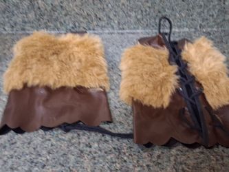 Viking women's leggs Halloween costume