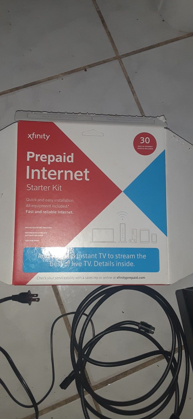 Comcast modem prepaid internet no contract