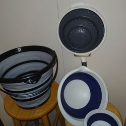 Collapcible Silicone Kitchen Stuff 