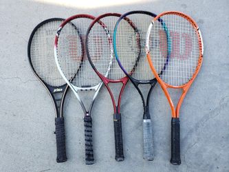 Tennis rackets $15 Each