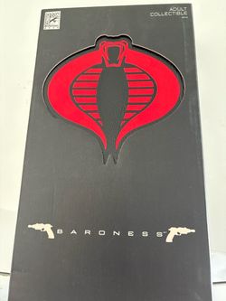 Hasbro SDCC 2009 G.I. Joe Baroness Action Figure San Diego Comic Con Rare NIB