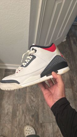 Jordan 3 denim se fire red
