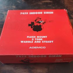 Ademco 747F Indoor Siren 
