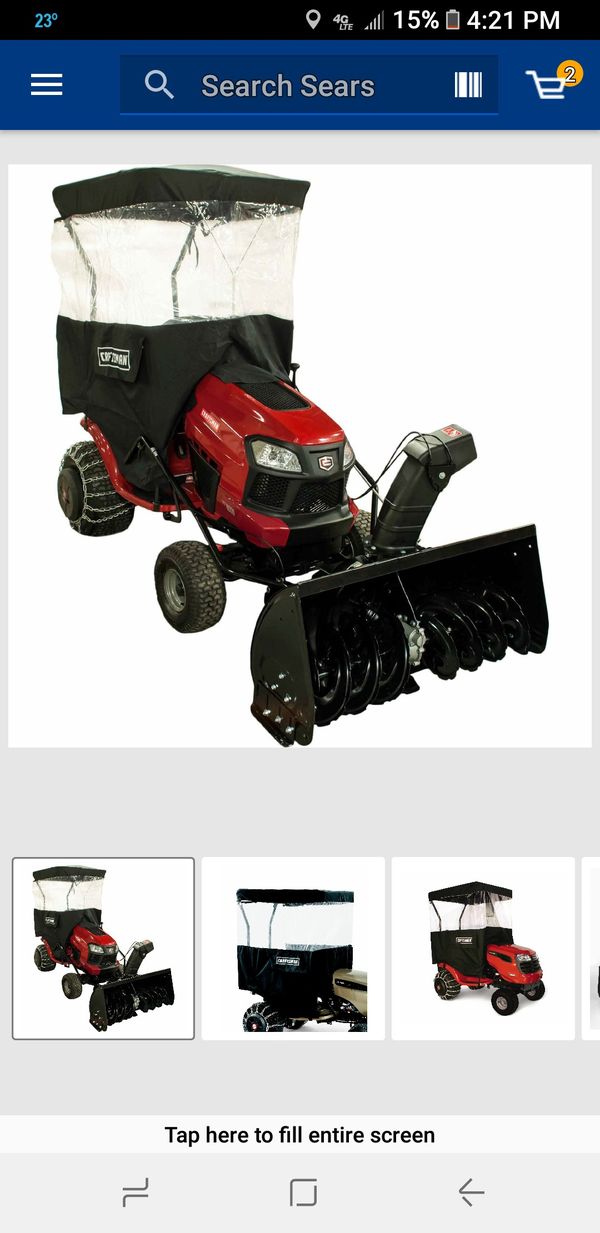 Craftsman tractor snow cab and wheel weights for Sale in Orefield, PA