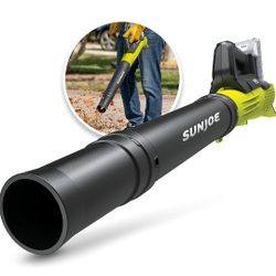 Sunjoe Cordless Blower, Battery And Charger