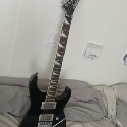 Jackson OLD SCHOOL soloist....ALL HDWR IS BRUSHED STEEL....CUSTOM... .in Near Mint Condition...$750