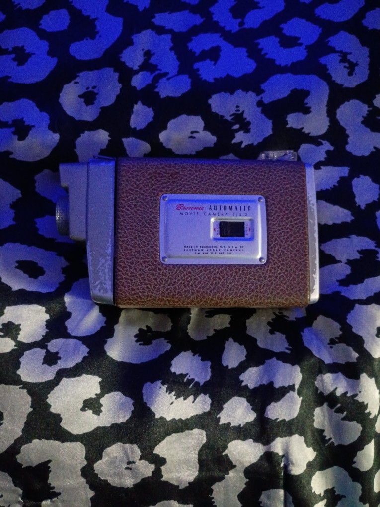 Antique Brownie Automatic Movie Camera F/2.3 Made By Eastman Kodak Company