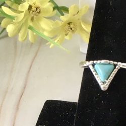 Teal Ring, Size 7