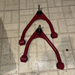 Front Upper Control Arms for 2-4" Lift for 2007-2018 Chevy Silverado Sierra 1500