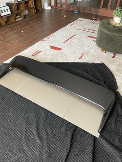Toyota MR2 trunk and spoiler.