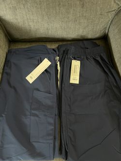 Women’s Navy Scrub Pants (2 pairs), Size Large