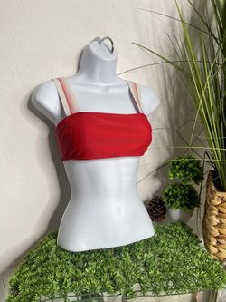 Red Sports Bra 