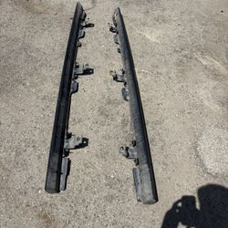 18-25 Jeep Wrangler Jk Rock Sliders Oem Used Black Heavy Duty From Jeep