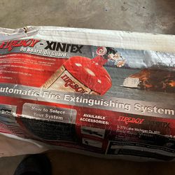 Automatic Fire Extinguishing System 7.1in diameter  17.2 inch height 