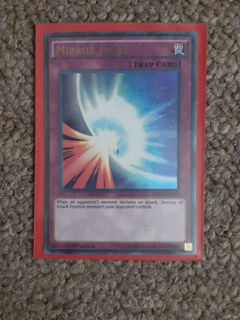 Mirror Force Ultra Rare First Edition