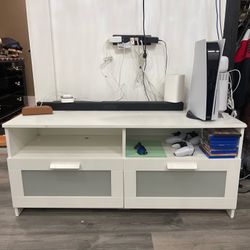 White TV Stand