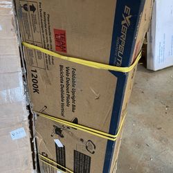 Exerpeutic Magnetic Upright Exercise Bike with Heart Pulse Sensors