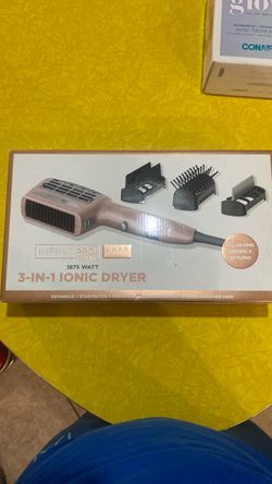 Conair three and one iconic dryer hairstyling straightening tool to