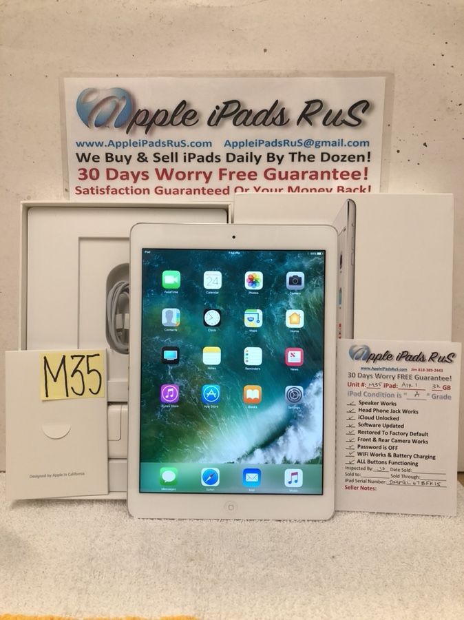 M35 - iPad Air 1 32GB