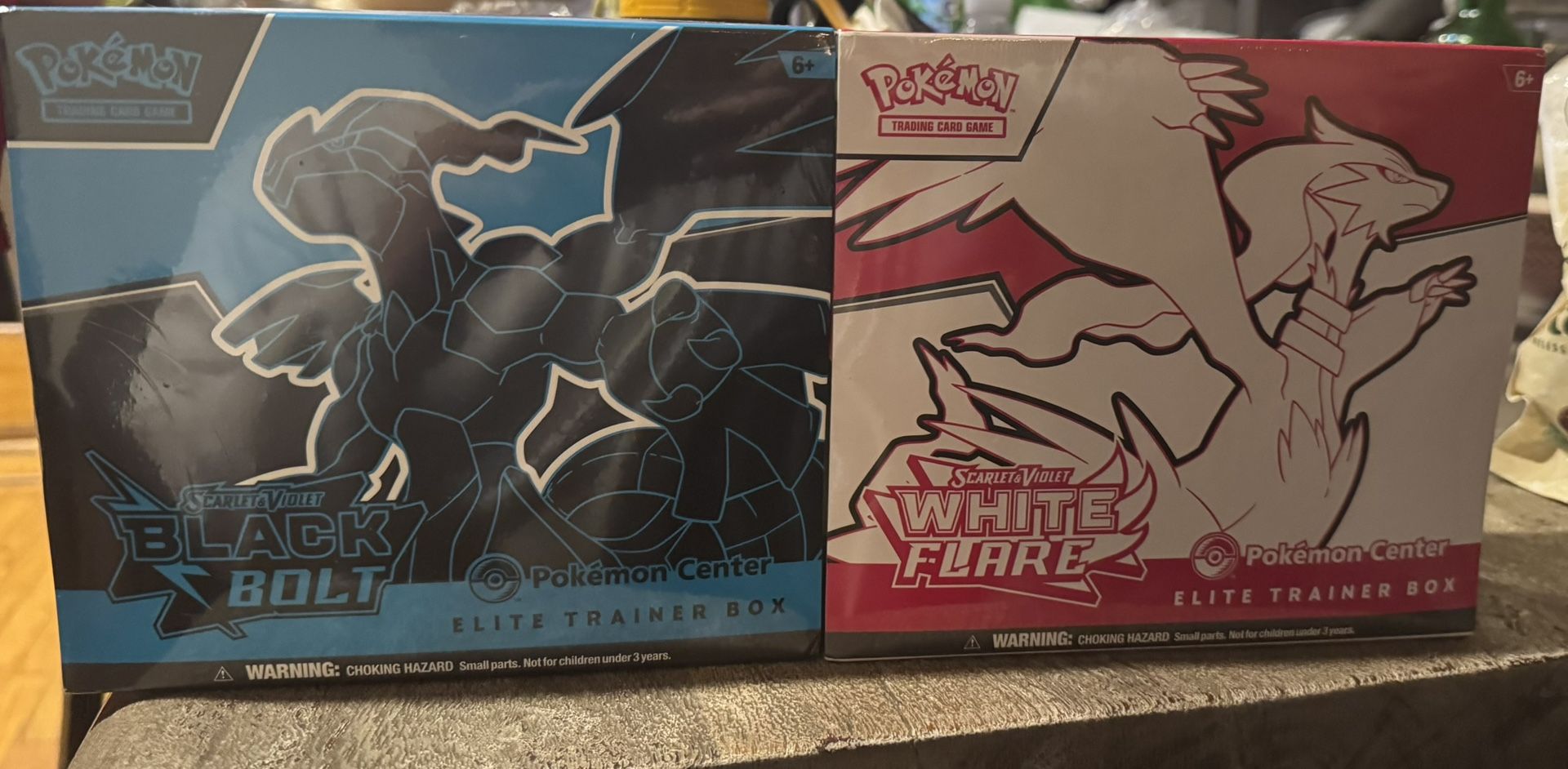 Black Bolt White Flare Pokemon Center ETB