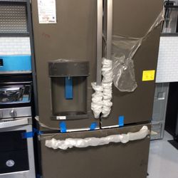 Ge Energy Star 22.1 Cu Ft Counter Depth French Door Refrigerator 