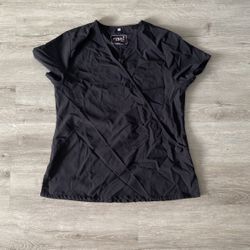 Black Scrub Shirt