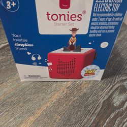 Tonies Disney Pixar Toy Story Toniebox Audio Player Starter Set