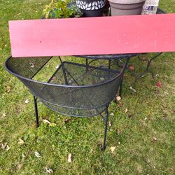 Long Red Shelf. 48 By Bout 9 1/4