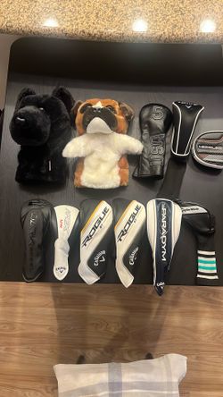 Lot Of Headcovers - Daphne, Callaway, Ping, Cobra, Apex UW, Rouge, TaylorMade