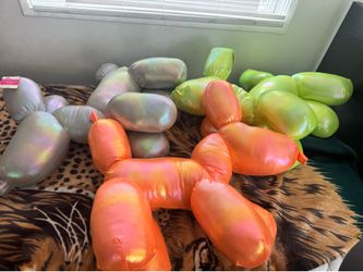 Plush dog ballon