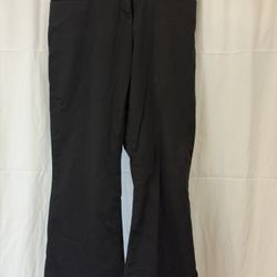 Cache Black Stretch Slim Bootcut Dress Pants, Size 10