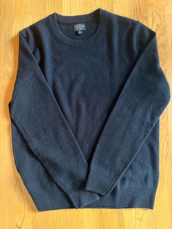 JCrew Black Men’s Sweater Size Small 100% Cashmere