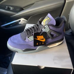 Air Jordan 4 Retro “Imperial purple” Lakers Size 12 DS