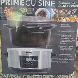 Prime cuisine 6QT slow cooker