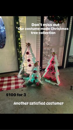 Custom Made Christmas Trees