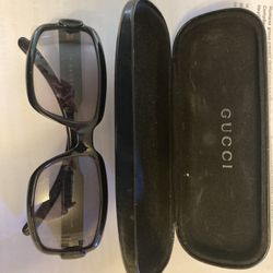 Vintage Gucci 2475/s Black Optyl Sunglasses 1990’s Made In Italy Y2K 