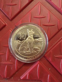 Collectible Coin 5 Ounce Copper Round